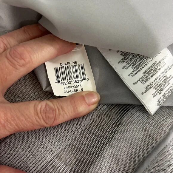 BCBG Max Azria Delphine dress, Glacier, 6 - Picture 7 of 9